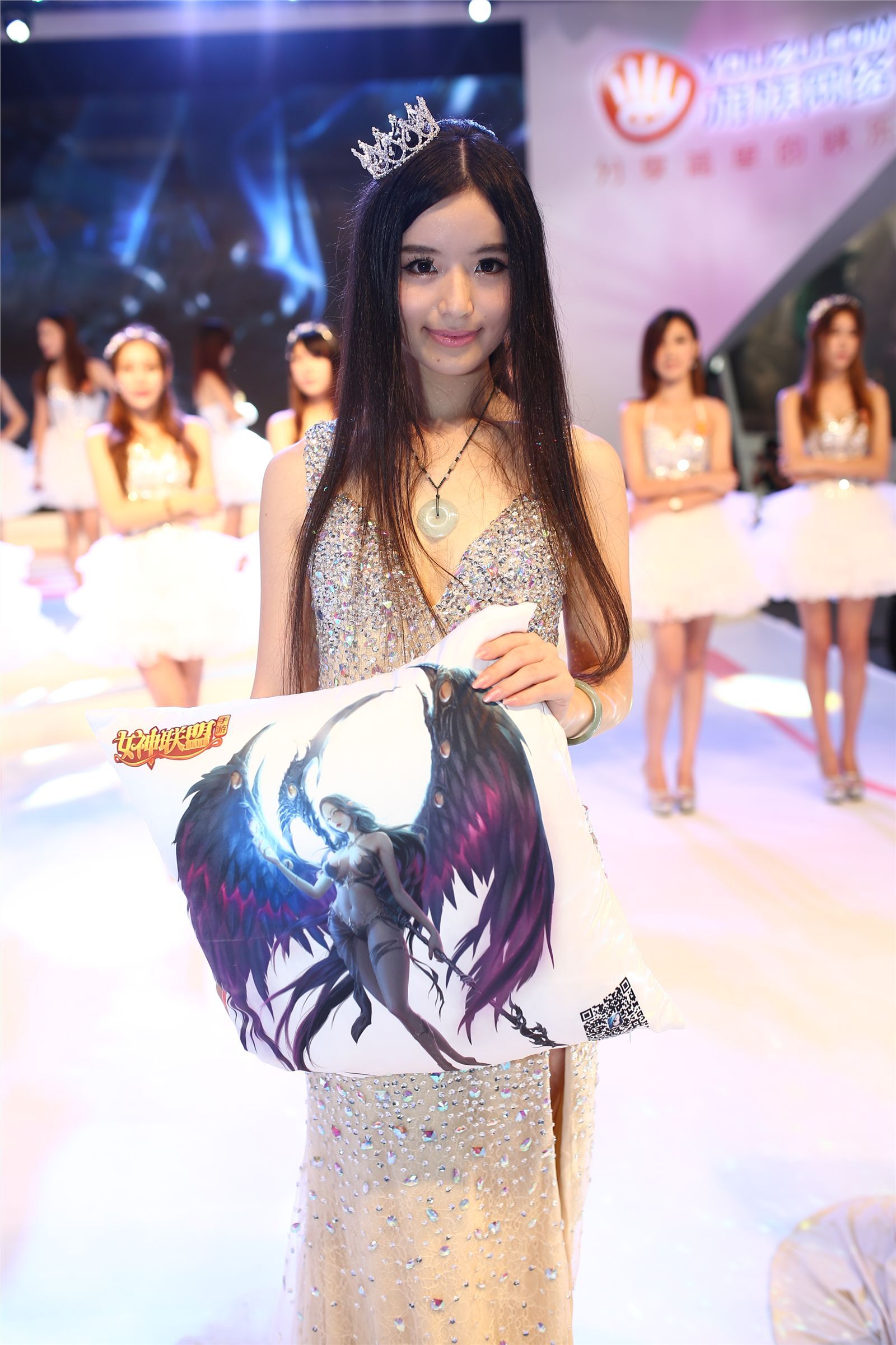 ChinaJoy 2014 Youzu online exhibition stand goddess Chaoqing Collection 2